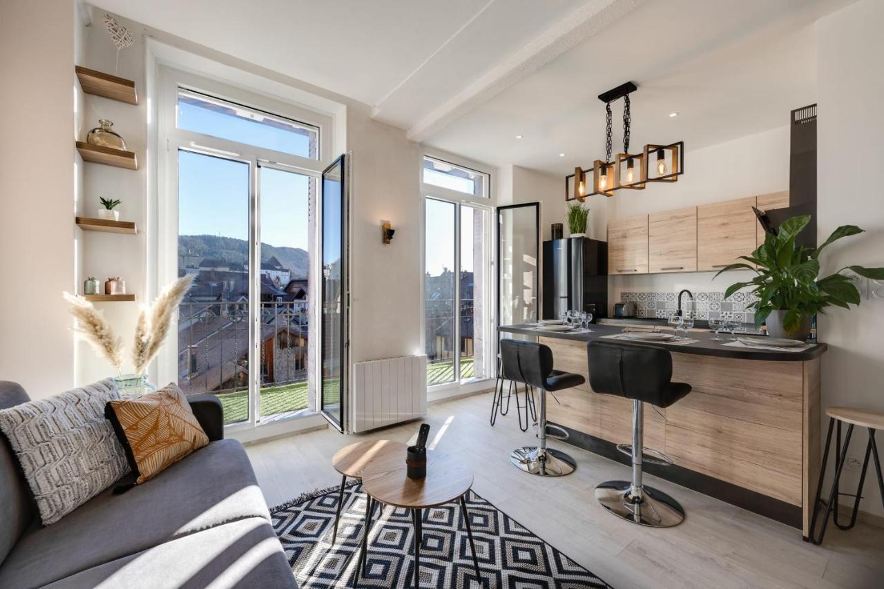 Le Balcon Annecien 4 - Rooftop View For 2-4 People Annecy Exteriör bild