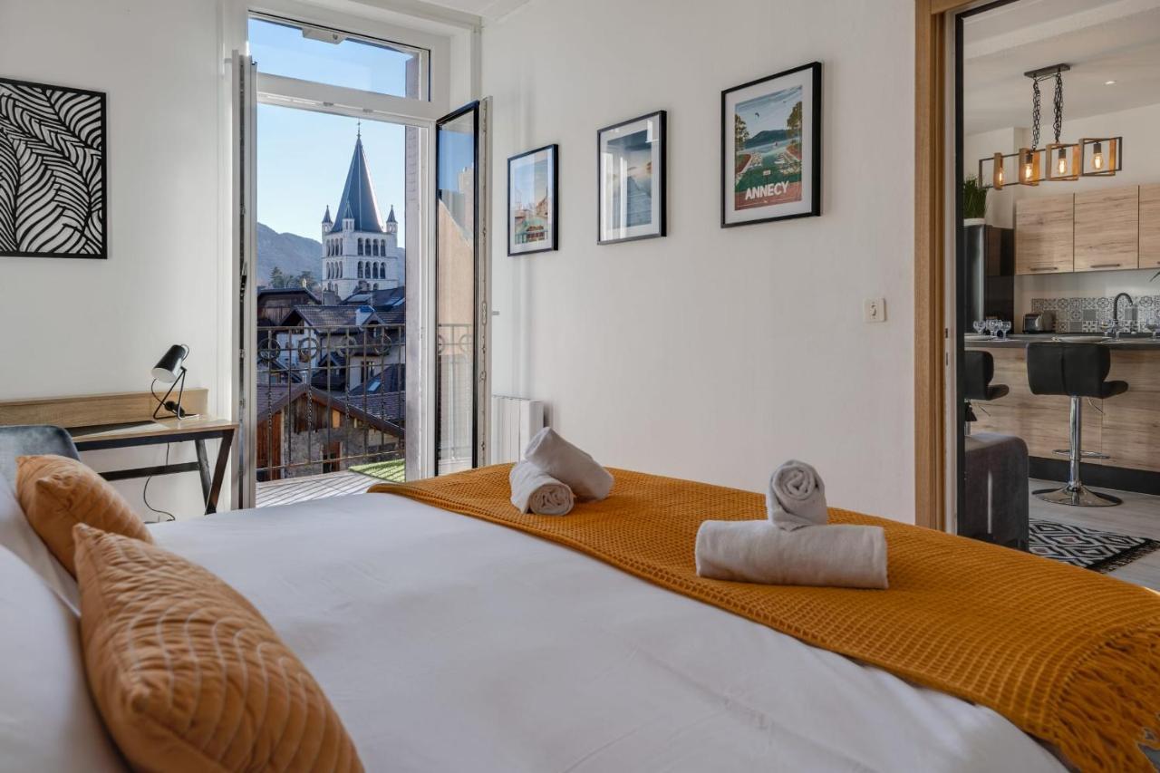 Le Balcon Annecien 4 - Rooftop View For 2-4 People Annecy Exteriör bild