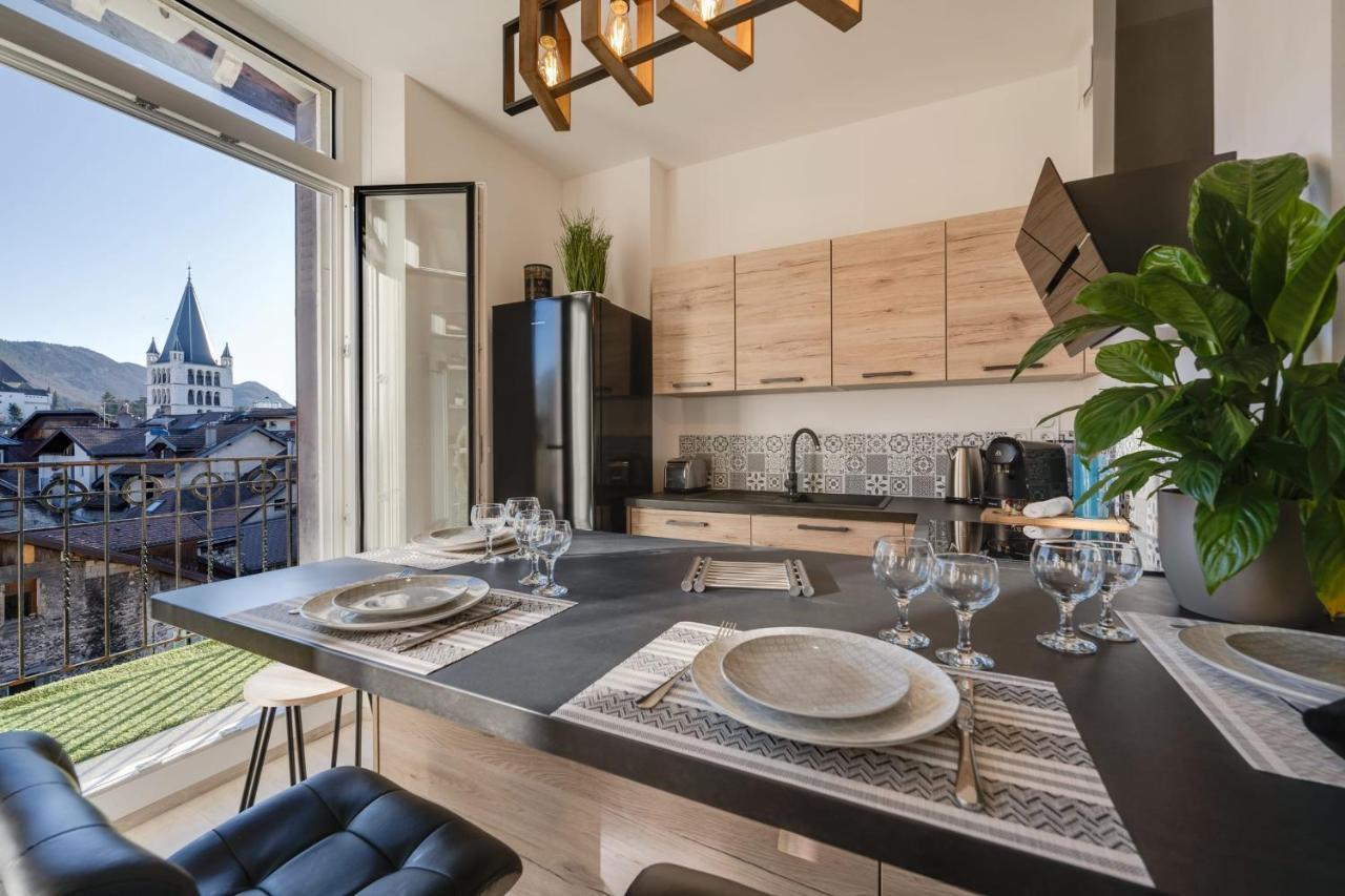 Le Balcon Annecien 4 - Rooftop View For 2-4 People Annecy Exteriör bild