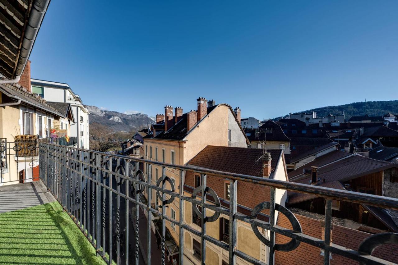 Le Balcon Annecien 4 - Rooftop View For 2-4 People Annecy Exteriör bild
